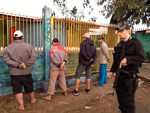 Quatro presos estavam escondidos em uma residncia em vila de Sapucaia.