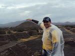 Pirmides de Teotihuacan, Mxico - Jean Tony Martina, de Blumenau, em julho de 2012