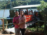 Foz do Igua��, Paran�- Patrick e Viviane da Rocha, de Itaja�, em outubro de 2011