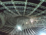 Nova cobertura do auditrio