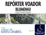 Blumenau, 162 anos: Imagens areas da cidades foram feitas pelo repter fotogrfico Patrick Rodrigues.