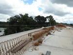 Trabalhos prosseguem no Complexo da Ponte do Badenfurt. 70% da obra est concluda