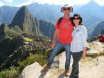 Machu Picchu, Peru - Valdemar e Vera Lucia Sanzon, de Indaial, em agosto 2012