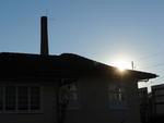 Ruas de Blumenau amanheceram iluminadas pelo sol. Temperaturas fica na casa dos 20C durante o dia, com a ao de uma massa de ar frio no Estado