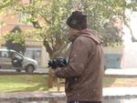 Muitos registram a neve pela manh de quarta-feira