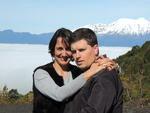 Porto Varas, Chile - Jacqueline e Maron Zumach, de Timb�, em setembro de 2012