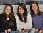 Karolina Andrade, Bruna Gonalves e Jade Zarichta