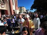 Os devotos de Nossa Senhora de F�tima come�aram a se reunir na Catedral Diocesana por volta das 6h30min. �s 8h, quando come�ou a missa rezada pelo bispo em�rito dom Jac� Hilgert
