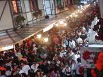 No primeiro fim de semana da Oktoberfest em Blumenau, mais de 150 mil pessoas passaram pela Vila Germnica