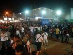 No primeiro fim de semana da Oktoberfest em Blumenau, mais de 150 mil pessoas passaram pela Vila Germnica