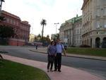 Buenos Aires, Argentina -  Maria e Ademar Heringer, de Blumenau, em abril de 2012