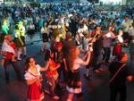 Mesmo durante a semana, pblico comperece  festa na Vila Germnica