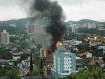 Incndio destri depsito em Blumenau
