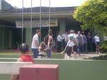 Votao na Escola de Educao Bsica Santos Dumont, em Blumenau pelo segundo turno
