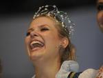 Comisso julgadora escolheu as trs jovens que iro representar a 30 edio da festa. Shirlene Reichert  a nova Rainha da festa, Cntia Daniela Galz  a 1 Princesa e Bruna Daniela Eyroff a 2 Princesa