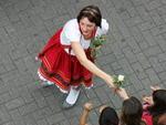 Com olhar inusitado, fotografias relevam detalhes do desfile da Oktoberfest no Centro de Blumenau