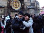 Praga, Rep�blica Tcheca - Nico Wolff e Nany Zunino, de Blumenau, em janeiro de 2012