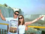 Foz do Igua�u, Paran� - Cristian Martins e Sabrina Feller, de Blumenau, em setembro de 2012