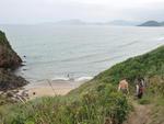 Praia Canto do Morcego  a poro norte da Praia Brava, em Itaja. Procurada para o surfe e outros esportes como voo livre 