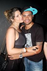 Dani Souza e Dentinho no show de Jorge &amp; Mateus, neste sbado (29), no Stage Music Park