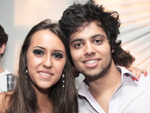 O casal de formandos Gabriela Poeta e Vlairson Junior