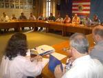 Sexta-feira: Napoleo Bernardes faz primeira reunio de colegiado. Prefeito reuniu todos os secretrios no Salo Nobre da prefeitura