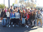 Galera da #TripKzukaSTB chegando pra curtir um dia inteiro no Universal Studios de Los Angeles