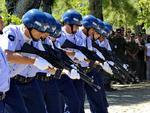 Militares homenagearam o colega Luis Carlos Lundin de Oliveira, vtima do incndio na madrugada de domingo