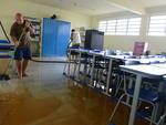 Quarta-feira: Chuva forte causa alagamentos em Bairros de Itaja