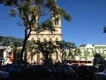 Na manh desta quarta-feira, homenagem aumentou o movimento na Avenida Rio Branco, em frente  Catedral Metropolitana