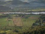Vista de propriedade rural, no Bairro Lagoa, em Gaspar