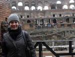Roma, Itlia - Raquel Krenkel, de Blumenau, em janeiro de 2013