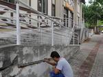 Quinta-feira:  Depois de dois anos paralisadas, obras dos Correios no Centro de Blumenau so retomadas