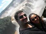 Foz do Igua�u, Paran� - Vilmar e Kita Freitas, de Blumenau, em mar�o de 2013