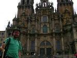 Santiago de Compostela, Espanha - Claiton Goetten, de Blumenau, em junho de 2012