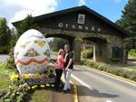 Gramado, Rio Grande do Sul - Sabrina Boeing e Arlindo Maus, de Indaial, em mar�o de 2013