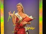 Kathleen Suzan Zwicker, 23 anos,  eleita Miss Blumenau com 310. Ela vai representar a cidade onde nasceu no concurso estadual