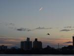 O reprter fotogrfico, Marcos Porto, registrou o amanhecer do dia 23 de maio, em Itaja, cidade do Litoral Norte catarinense