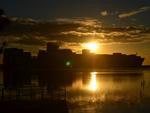 O reprter fotogrfico, Marcos Porto, registrou o amanhecer do dia 23 de maio, em Itaja, cidade do Litoral Norte catarinense