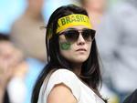 Mulheres tambm compem a torcida brasileira