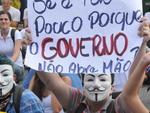 Cerca de 2,5 mil pessoas fecharam Praca Sete, no Centro de Belo Horizonte