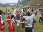 Domingo: Equipe de Rodeio  campeo da Liga Blumenauense, nos pnaltis, enquanto o Alvinegro de Wunderwald confirmou o favoritismo, em casa, com vitria na prorrogao