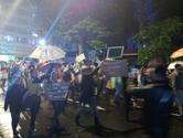 Manifestao em Blumenau