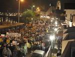 Manifestao em Blumenau