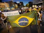 Protesto em Blumenau