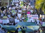 Protesto em Blumenau