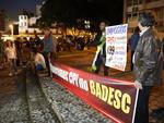 Protesto em Blumenau