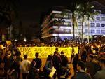 Protesto em Blumenau
