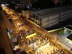 Protesto em Blumenau