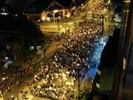 Protesto em Blumenau